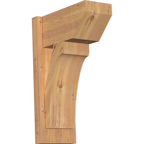 Ekena Millwork Legacy Slat Smooth Outlooker, Western Red Cedar, 7 1/2"W x 14"D x 22"H OUT08X14X22LEC06SWR - main